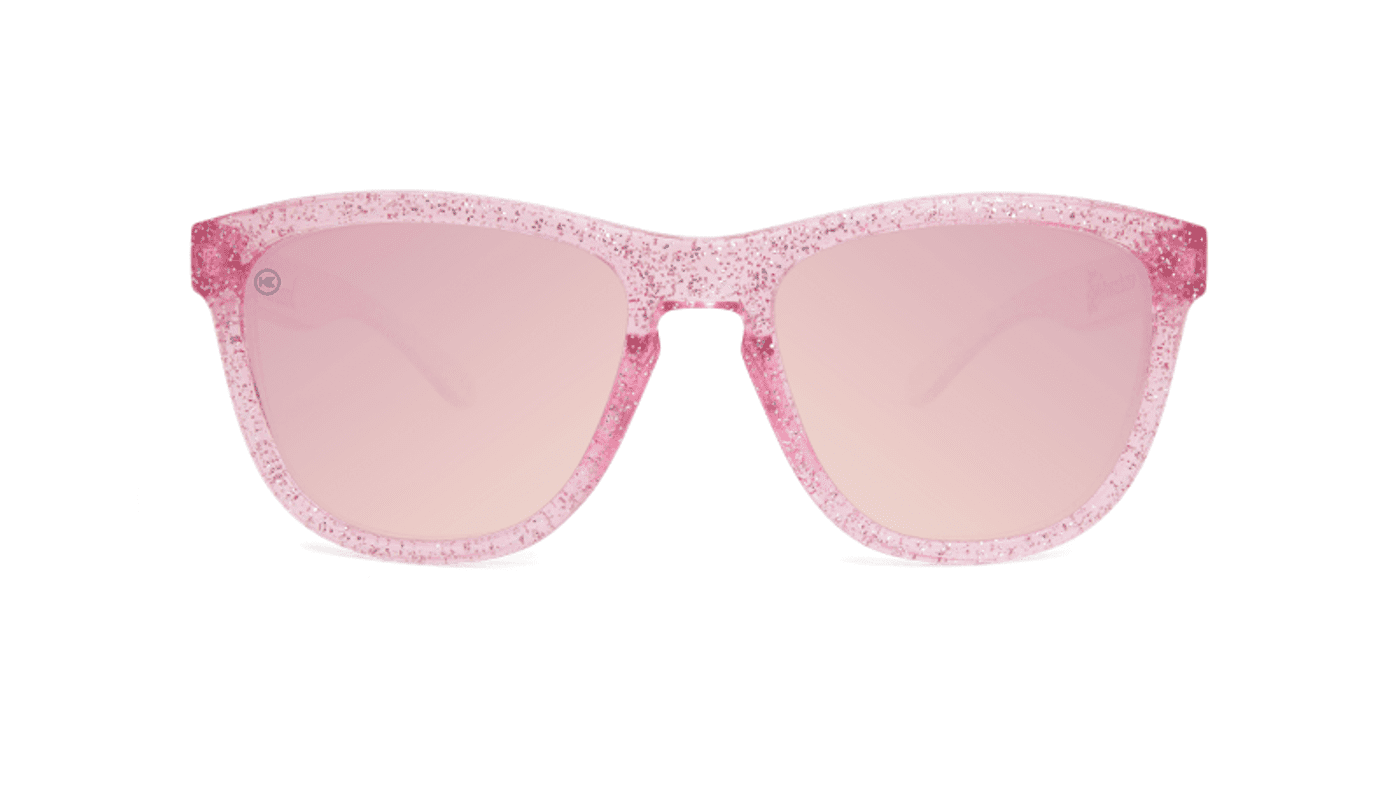 Knockaround Kids Premium Sunglasses - Pink Sparkle - Wander Outdoors