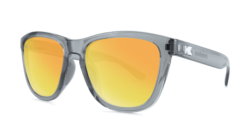Knockaround Premium Sport Sunglasses - Clear Grey / Sunset - Wander Outdoors