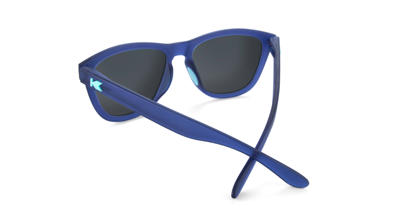 Knockaround Premium Sport Sunglasses - Rubberized Navy / Mint - Wander Outdoors