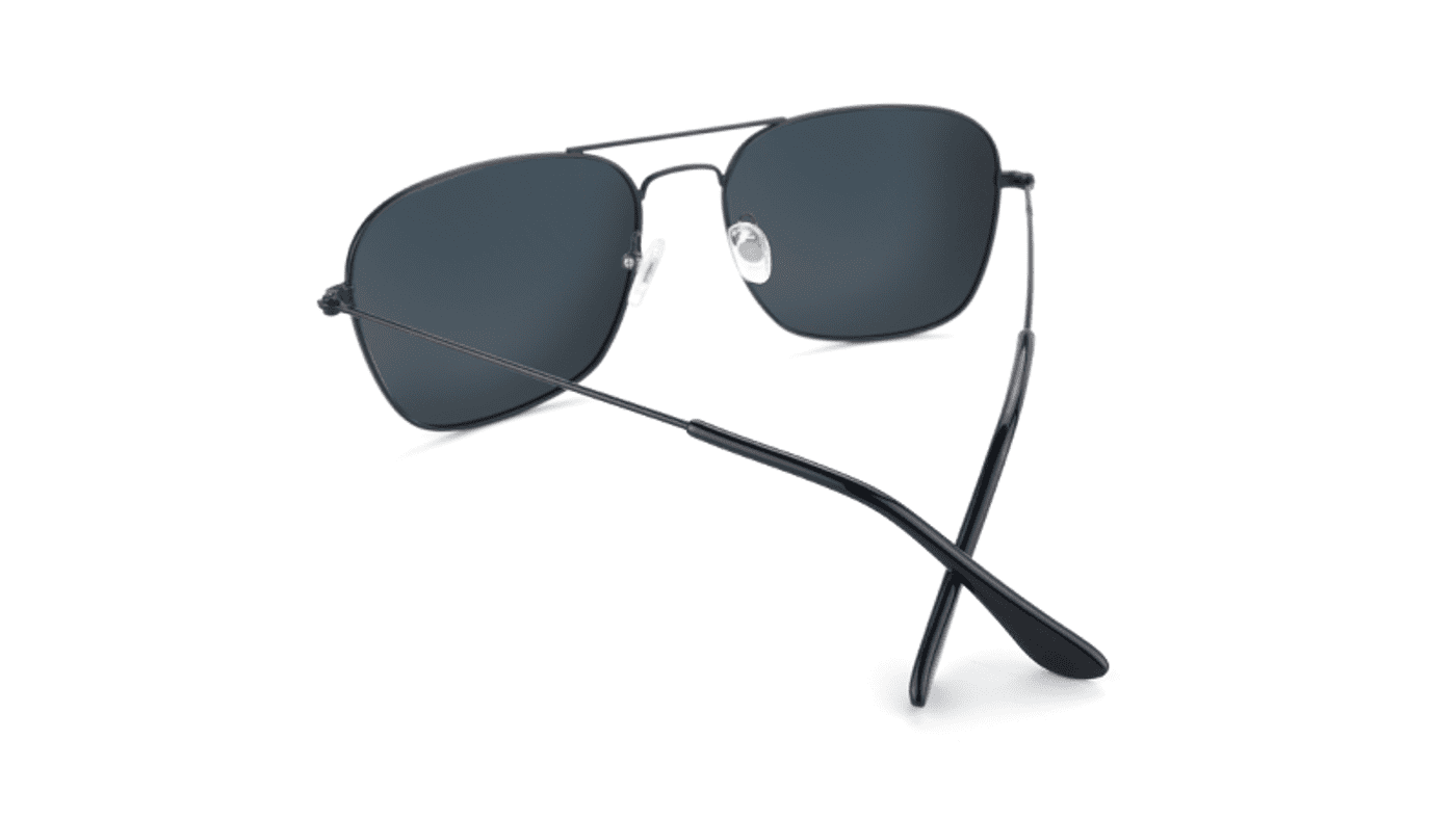 Knockaround Mount Evans Sunglasses - Black / Smoke - Wander Outdoors