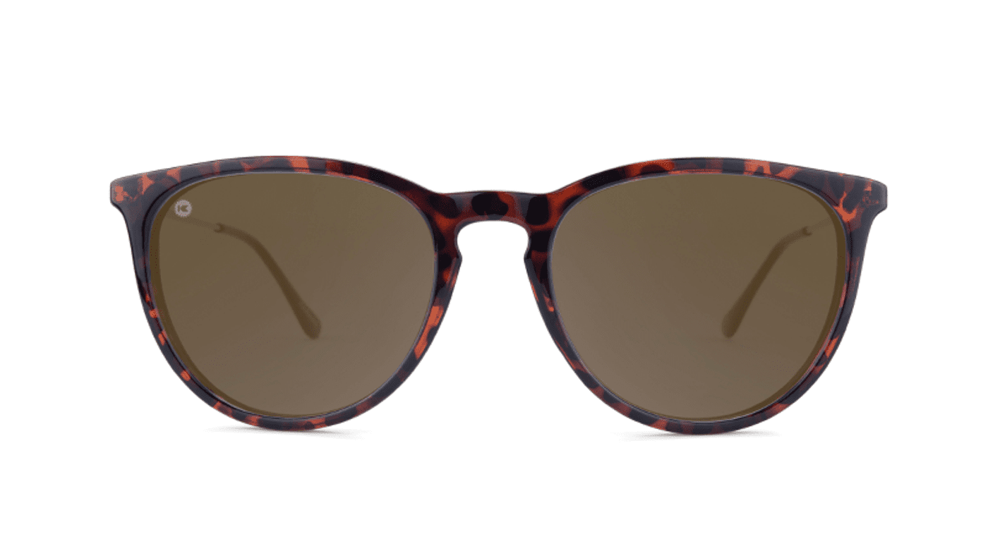 Knockaround Mary Janes Sunglasses - Glossy Tortoise Shell / Amber - Wander Outdoors