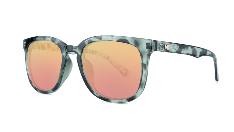 Knockaround Paso Robles Sunglasses - Slate Tortoise Shell / Rose Gold - Wander Outdoors