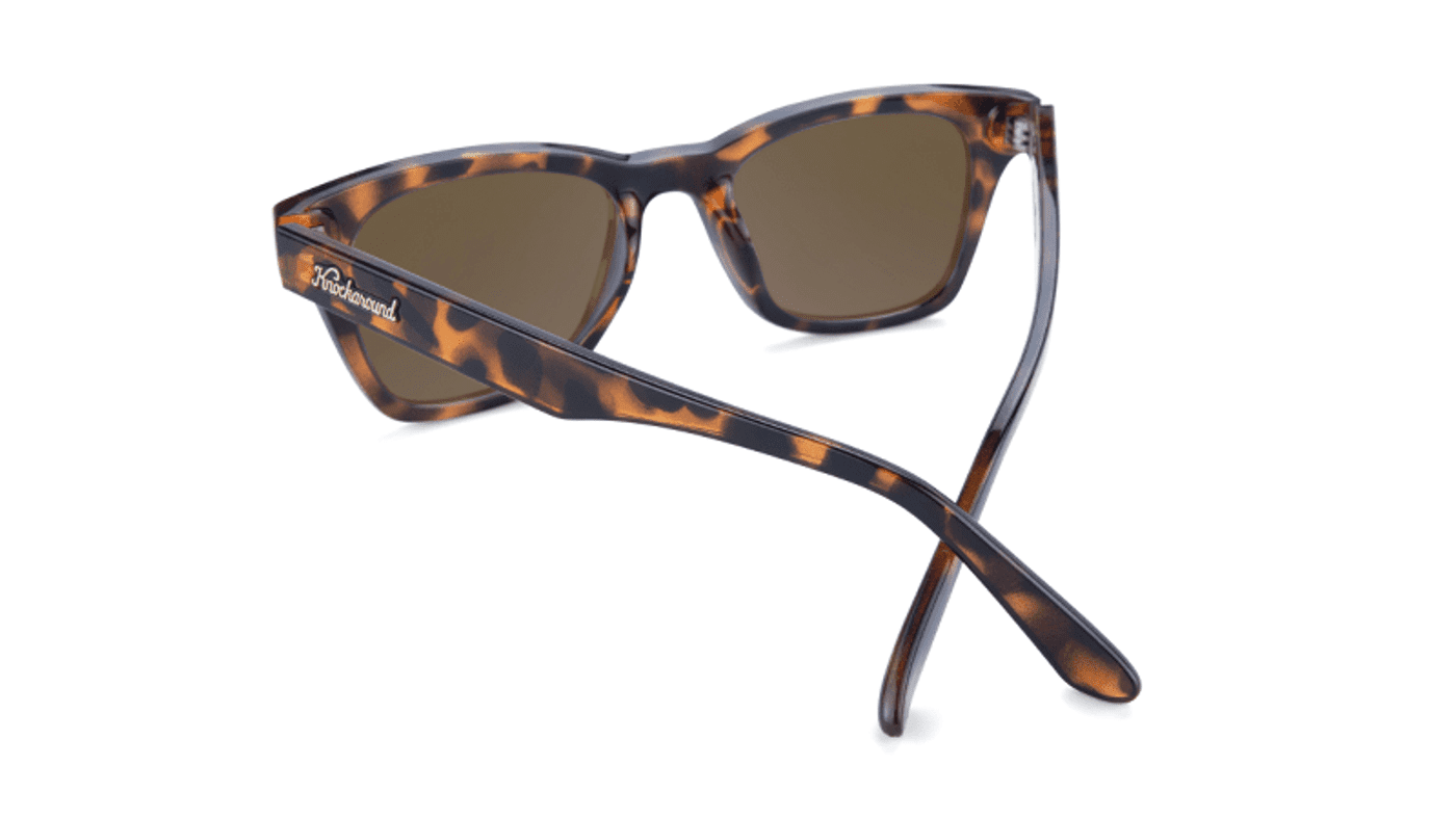 Knockaround Seventy Nines Sunglasses - Glossy Tortoise Shell / Amber - Wander Outdoors