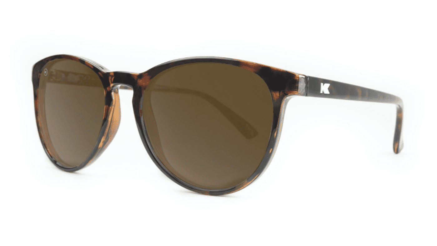 Knockaround Mai Tais Sunglasses - Glossy Tortoise Shell / Amber - Wander Outdoors