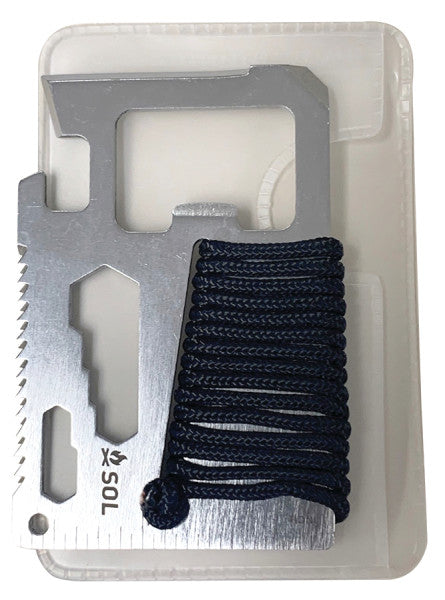 SOL PackIt Survival Card Tool - Wander Outdoors